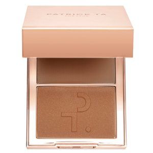 NIB ✅ Patrick TA SHE'S SCULPTED (MEDIUM) Contour & Powder Bronzer Duo ✨ BNIB